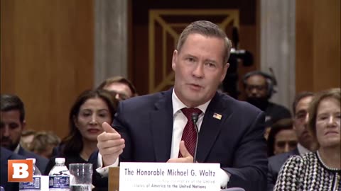 LIVE: Mike Waltz Testifies at Confirmation Hearing to be UN Ambassador...
