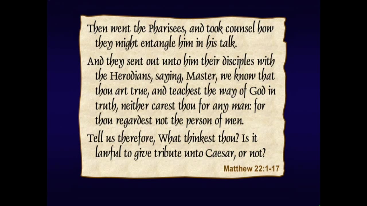 Matthew (Session 15) Chapters 21-22