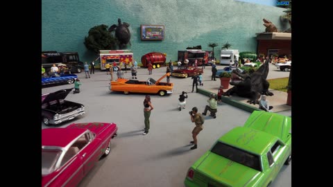 1stPix Diecast DIORAMAS: LOWRIDER Labor Day Show 2025
