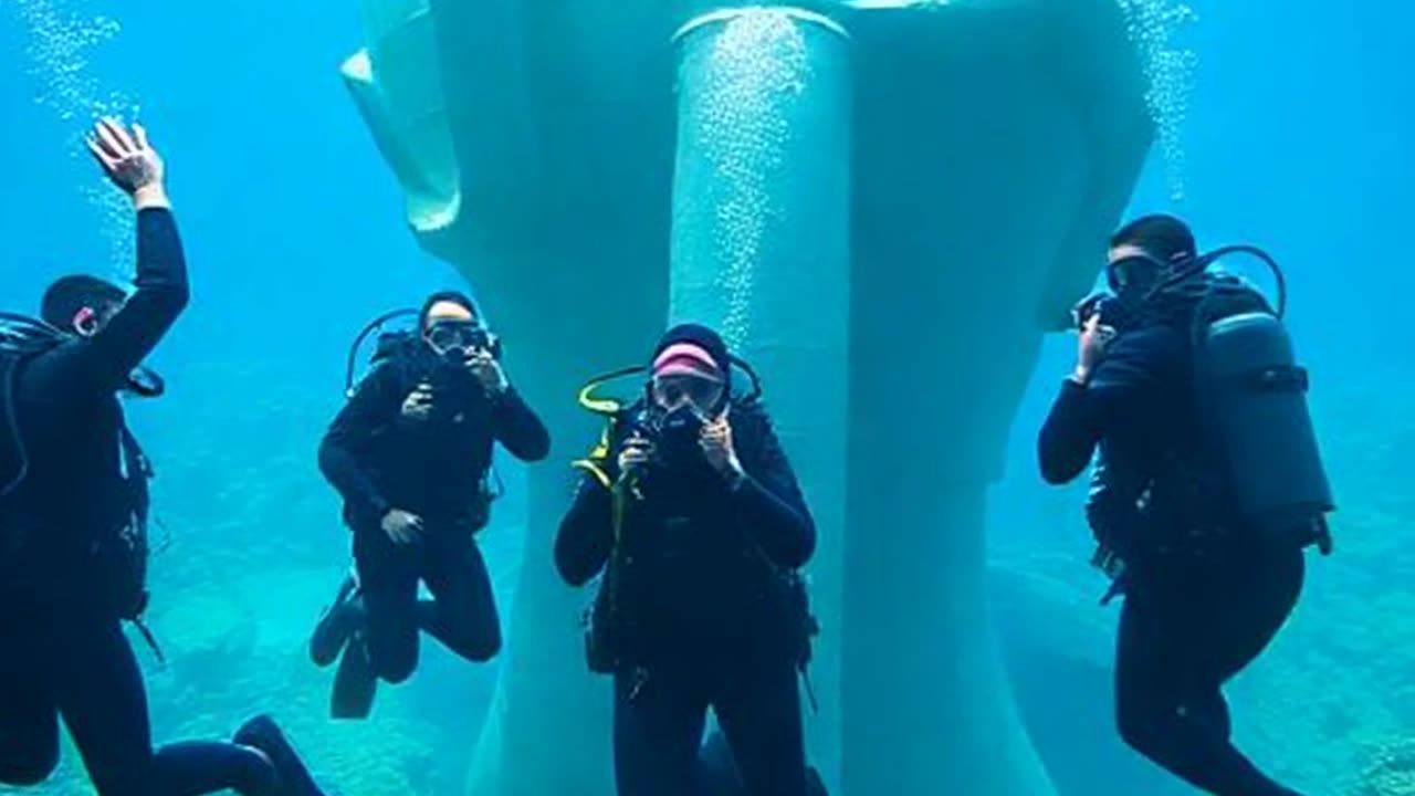 Discover the World's Largest Underwater Sculpture