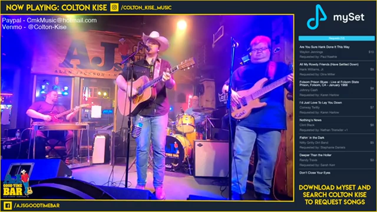 MARCH 25 2020 LIVE AT AJ'S BAR