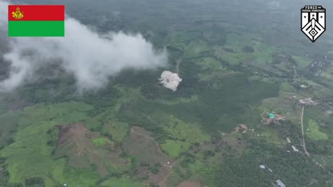 🎯🚁 Myanmar War | Drone Bombing Hits Enemy Ammo Depot at Waw Lay by FFD & KNLA 6th Brigade | RCF