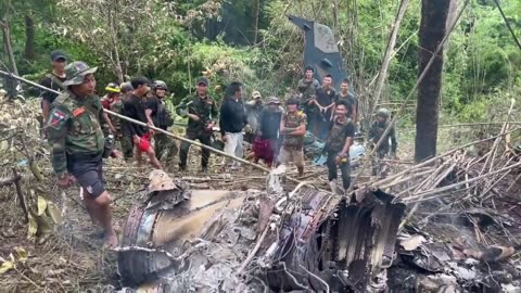 🔥✈️ Myanmar War | Karenni Rebels Crash Burmese Air Force Jet & Capture Troops | RCF