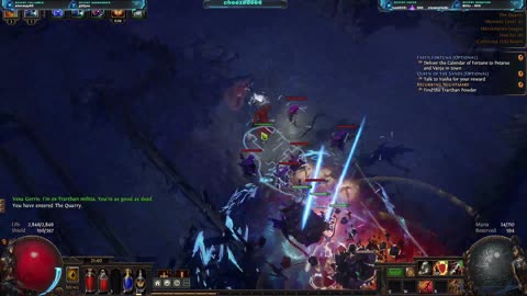 Leveling new build Poison Holy Relic Necro