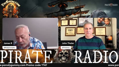 Pirate Radio 06/18/25/ ReportToTheGovernor.com / ParodyGummy.com Promo: TT47