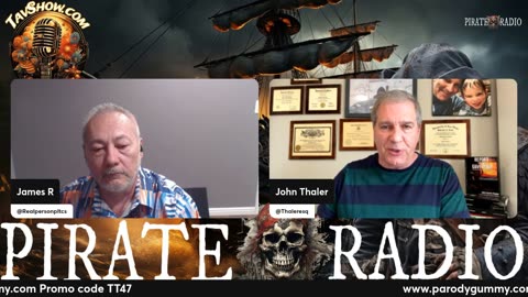 Pirate Radio 06/18/25/ ReportToTheGovernor.com / ParodyGummy.com Promo: TT47