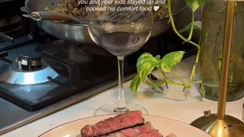 Steak and steak rice for my love homecooking cookwithmay