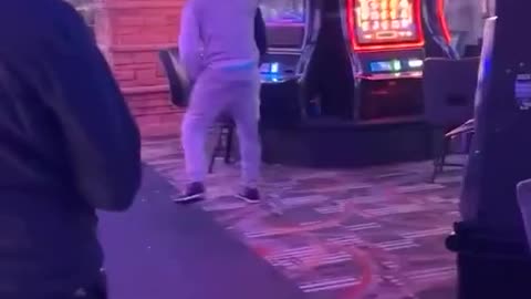 Chimpout At The Casino Results In Trashed Equipment