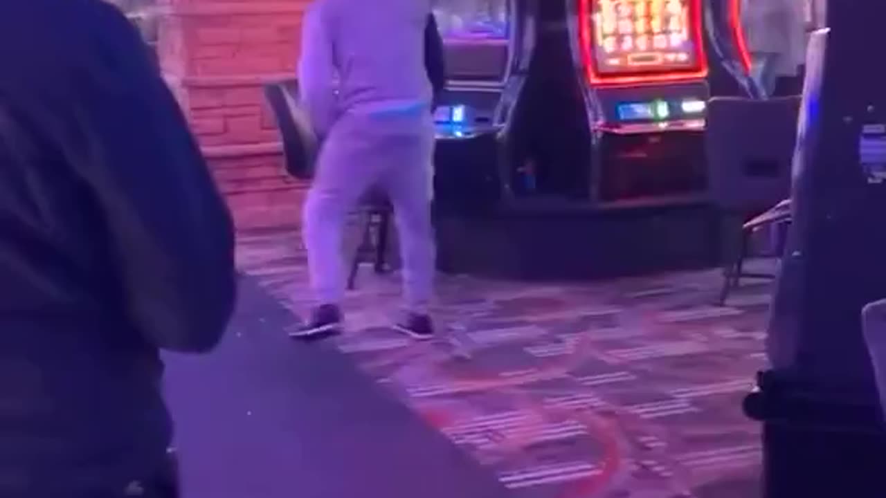 Chimpout At The Casino Results In Trashed Equipment