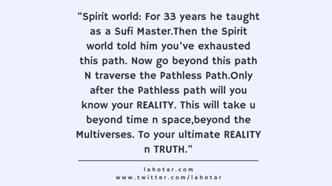 Lahotar Quote - 23 May 2025