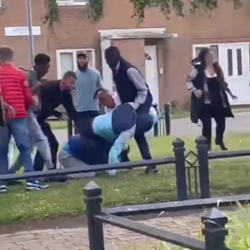 Blacks Beat Down White Woman Because Slavery
