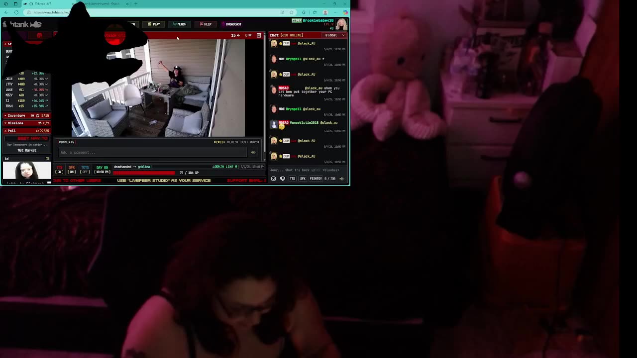 Brookie & cum fighting