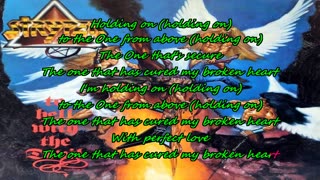 Stryper ~ Holding On {to the karaoke from above}
