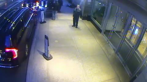 New video shows moments after UnitedHealthcare CEO's shooting