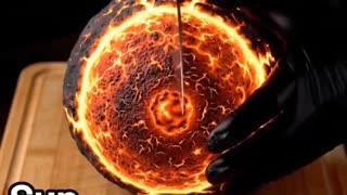 Incredible: 9 solar system planets Glass Cutting #asmr #solarsystem #relaxing #s