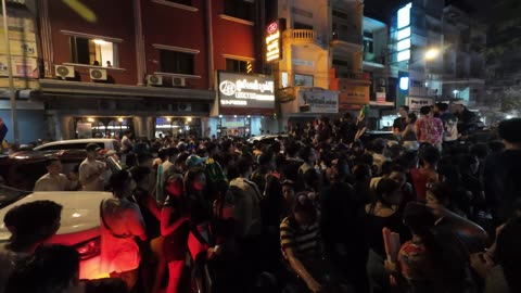 Streets of Phnom Penh during ចូលឆ្នាំខ្មែរ Cambodian New Years 2025 Part 4