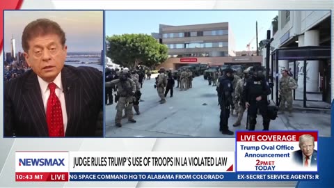 📌'Controversial' twist in judge's ruling on National Guard: Judge Napolitano