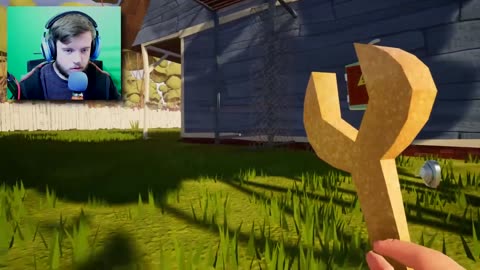 THE NEIGHBOR IS SO FREAKY Hello Neighbor (ACT 1 ENDING)