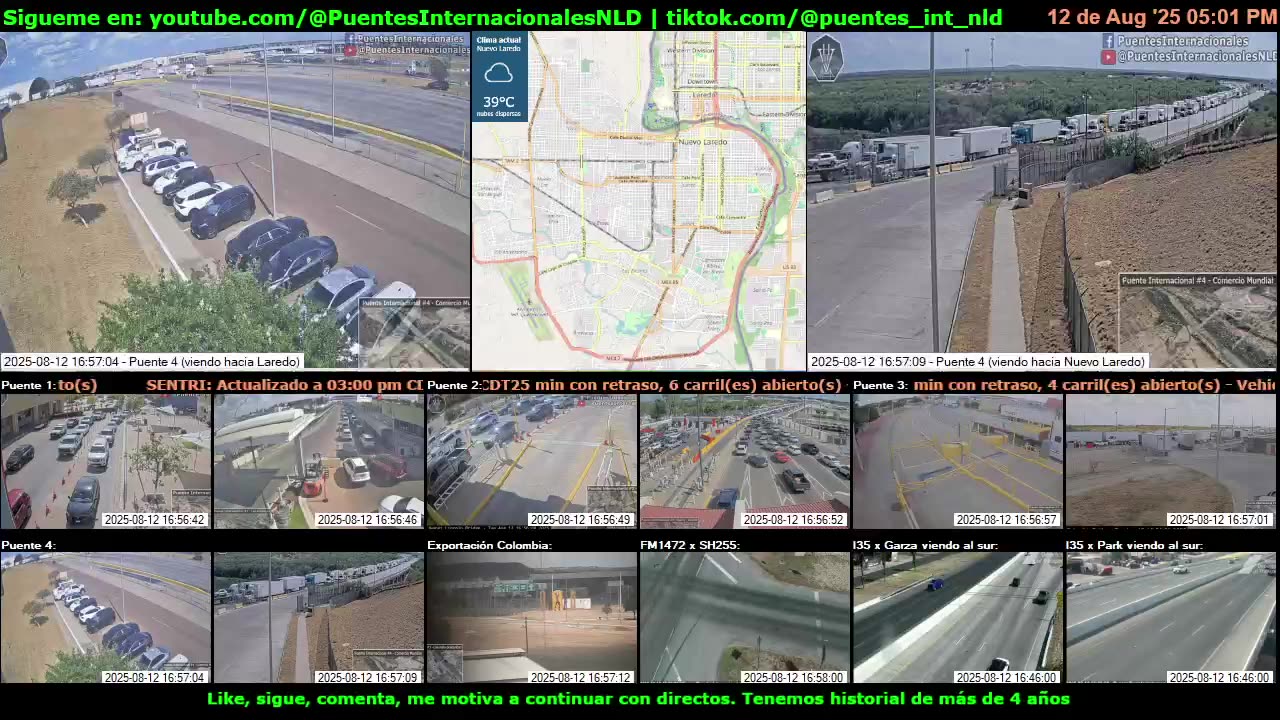 Puentes Internacionales NLD (Youtube / TikTok)