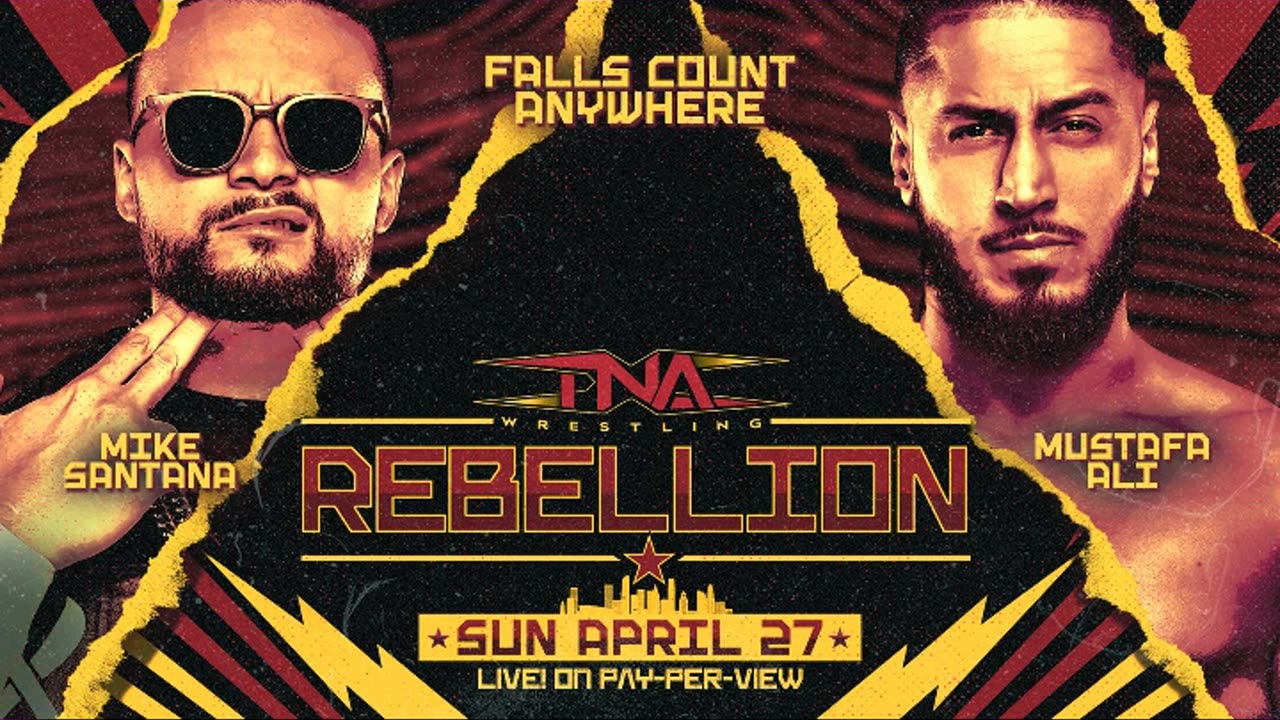 Mike Santana Seeks Vengeance on Mustafa Ali in Falls Count Anywhere Match at Rebellion