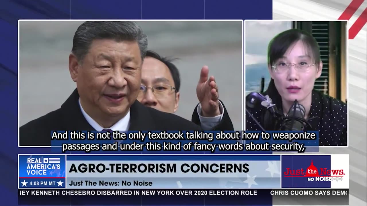 CHINA ENDEAVORS TO "WEAKEN THE U.S. FROM THE INSIDE"