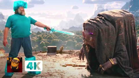 A Minecraft Movie (2025) 4K - Steve vs. Malgosha _ Movieclips