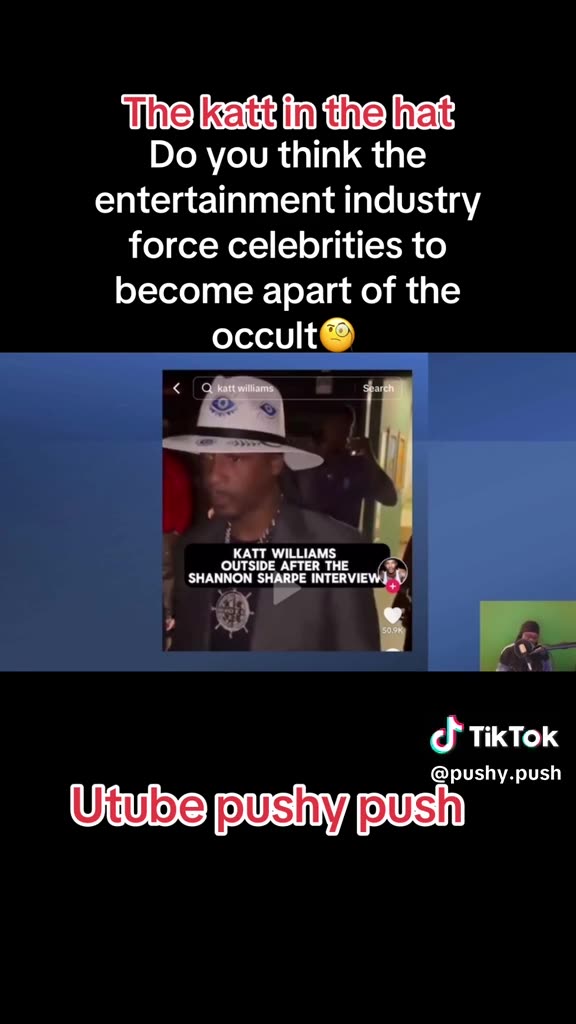 Do you think the entertainment industry force celebrities to become apart of the occult