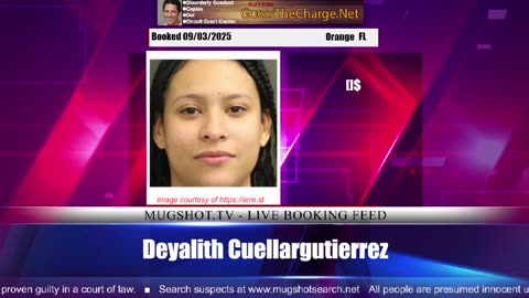 Mugshot TV - Live Arrest Booking Video Stream