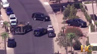 Suspect shoots at SWAT robot in Sun City West