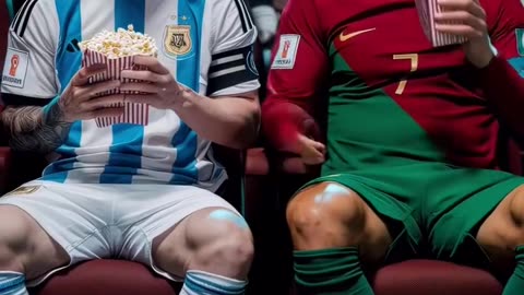 Cr7 and messi see👻 ! Cr7 is rock #short