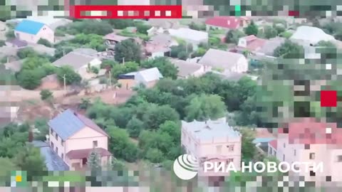 🚁🇷🇺 Ukraine Russia War | Russian Drone Flies Over Kherson and Sits on City Building | RCF