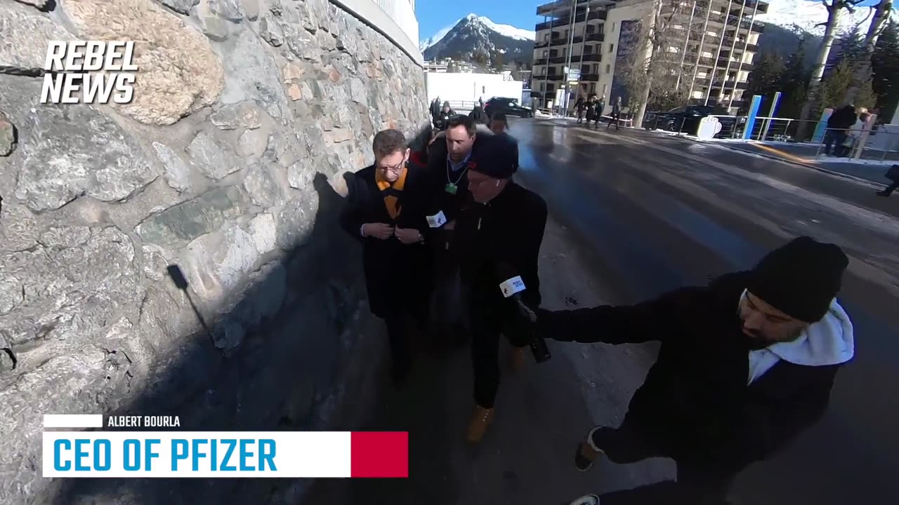 Rebel Media Pfizer CEO