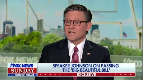 'Tired talking points': Mike Johnson snaps at Fox News over spending bill