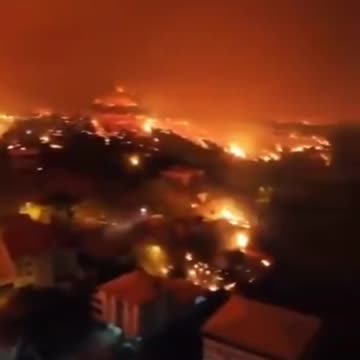 Turkish City of Bursa is Consumed by Fire