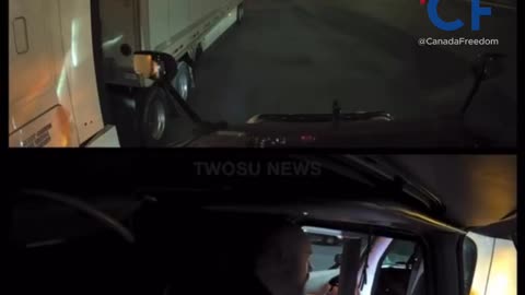 Indian Driver Going Down The Wrong Way of a Freeway
