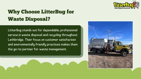 LitterBug Delivers Convenience and Security in Lethbridge