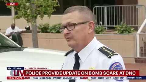 Police update on bomb scare at DNC