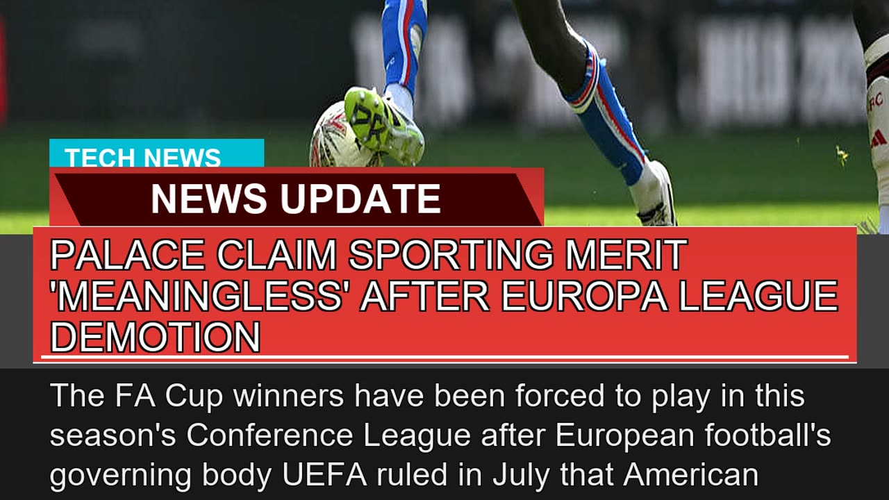 Palace Claim Sporting Merit Meaningless After EU