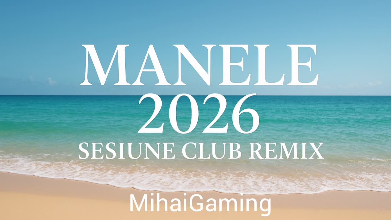 MANELE 2026 Sesiune Club Remix