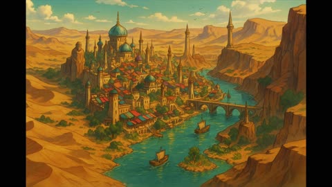 River of the Desert City V10