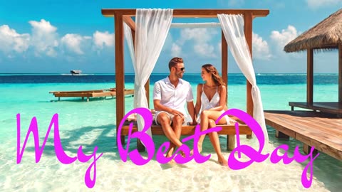 Electronic music. Song My Best Day.