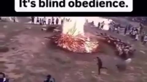 Blind obedience. 🇨🇦🤦🏻‍♂️