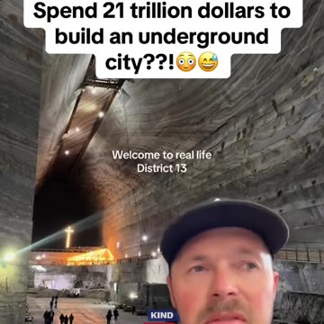A new video has surfaced, claiming the existence of a secretive $21 trillion underground city