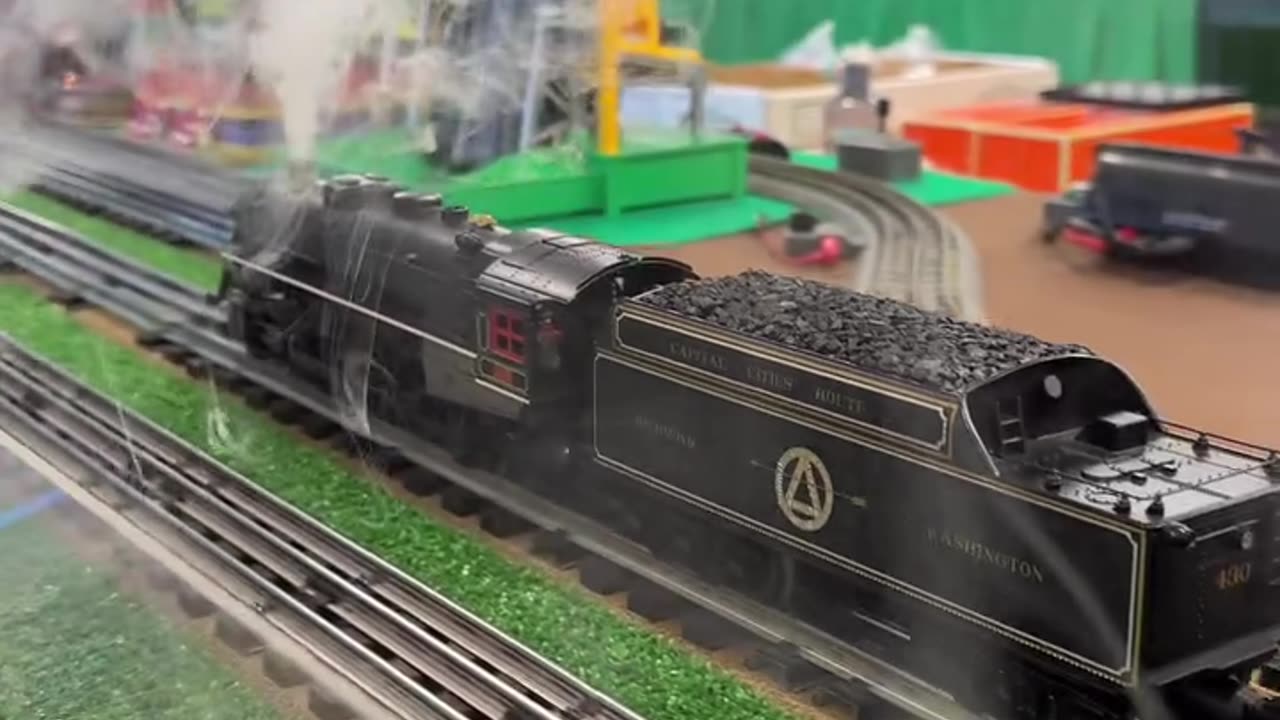 Model trains show