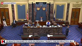 🇺🇸 US Senate Convenes to Vote on President Trump's 'One Big Beautiful Bill' [LIVE]