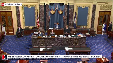 🇺🇸 US Senate Convenes to Vote on President Trump's 'One Big Beautiful Bill' [LIVE]