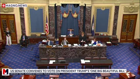 🇺🇸 US Senate Convenes to Vote on President Trump's 'One Big Beautiful Bill' [LIVE]