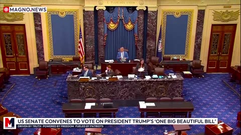 🇺🇸 US Senate Convenes to Vote on President Trump's 'One Big Beautiful Bill' [LIVE]