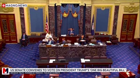 🇺🇸 US Senate Convenes to Vote on President Trump's 'One Big Beautiful Bill' [LIVE]