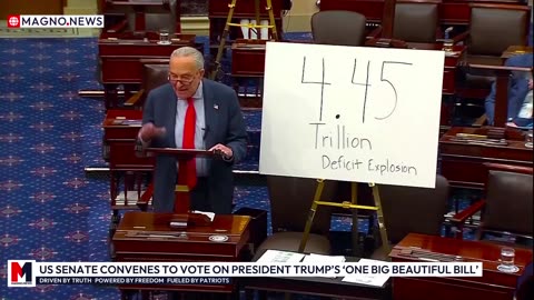 🇺🇸 US Senate Convenes to Vote on President Trump's 'One Big Beautiful Bill' [LIVE]